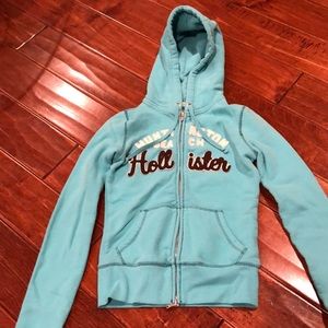 Hollister zip up hoodie